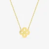 Collier fleur plaqué or SO OR