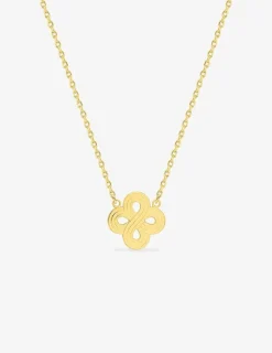 Collier fleur plaqué or SO OR