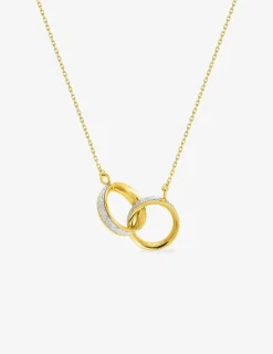 Collier glitter or jaune 375 ‰ SO OR