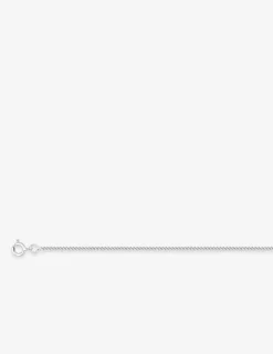 Collier gourmette diamantée en argent 925 ‰ rhodié SO OR
