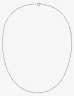 Collier gourmette diamantée en argent 925 ‰ rhodié SO OR
