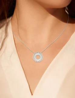 Collier Graphique en argent SO OR