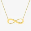 Collier infini personnalisable plaqué or SO OR