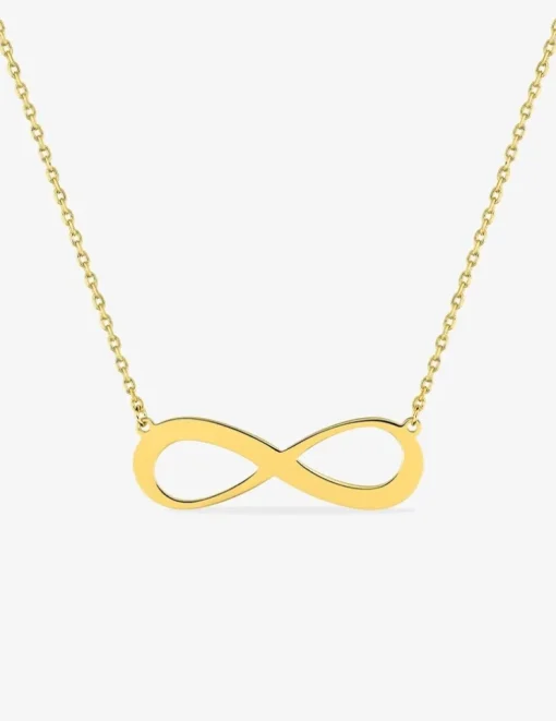 Collier infini personnalisable plaqué or SO OR