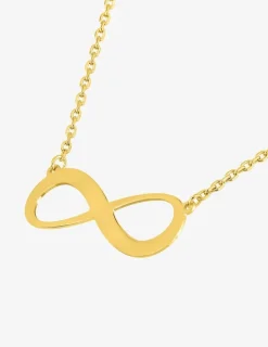 Collier infini personnalisable plaqué or SO OR