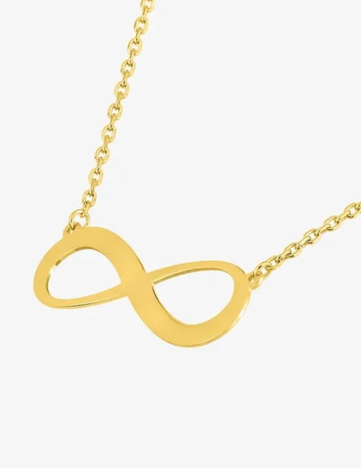 Collier infini personnalisable plaqué or SO OR