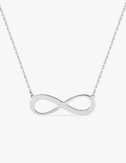 Collier infini personnalisable argent 925‰ rhodié SO OR