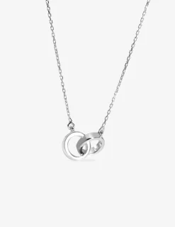 Collier Je te tiens or blanc 750‰ SO OR