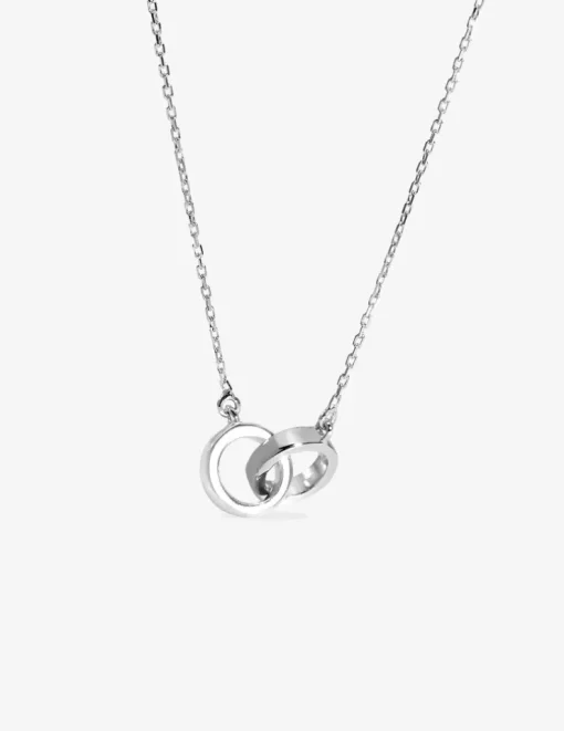 Collier Je te tiens or blanc 750‰ SO OR