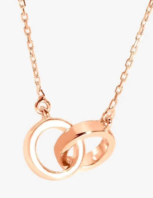 Collier Je te tiens or rose 750‰ SO OR