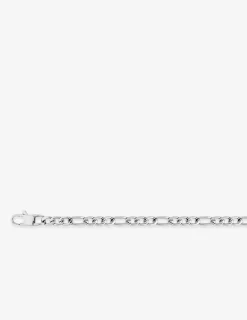 Collier maille alternée 1+3 5 mm acier SO OR