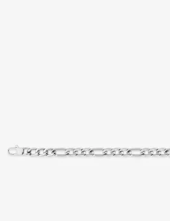 Collier maille alternée 1+3 en acier SO OR