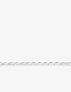 Collier maille cheval en argent 925‰ rhodié SO OR