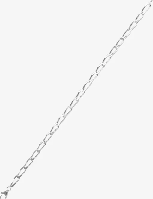 Collier maille cheval en argent 925‰ rhodié SO OR