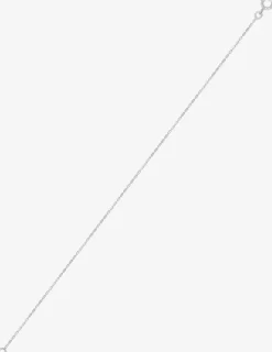 Collier maille cylindrique en argent 925 ‰ rhodié SO OR