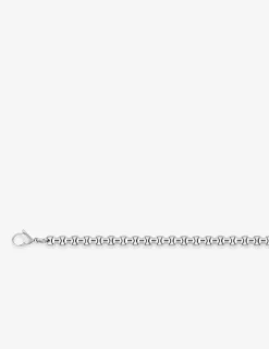 Collier maille fantaisie en acier SO OR