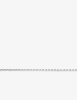 Collier maille forçat en argent 925 ‰ rhodié SO OR