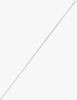 Collier maille forçat en argent 925 ‰ rhodié SO OR