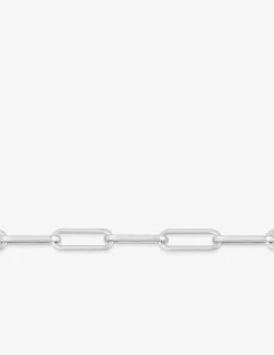 Collier maille forçat rectangle 2 mm argent 925‰ rhodié SO OR