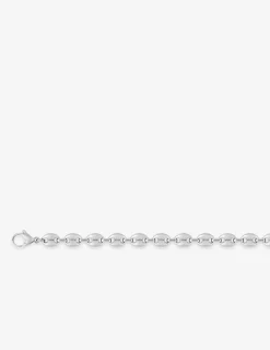Collier maille grain de café 6 mm acier SO OR