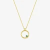 Collier émeraude en or 750‰ SO OR