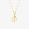 Collier motif fantaisie or jaune 375‰ et perle de culture d'eau douce 4 mm SO OR