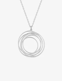 Collier multi cercles acier SO OR