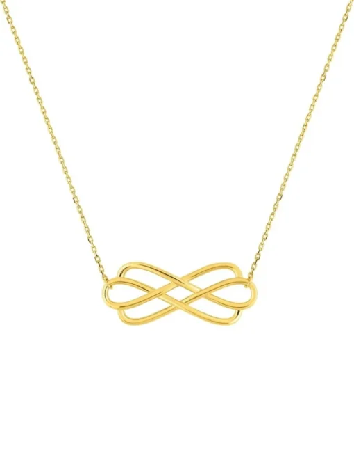 Collier or jaune 375 ‰ et motif fantaisie SO OR