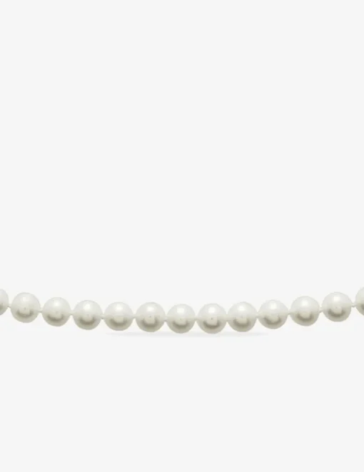 Collier or jaune 750‰ et perles de culture d'eau douce 8 mm SO OR