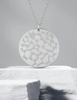 Collier pendentif en acier SO OR