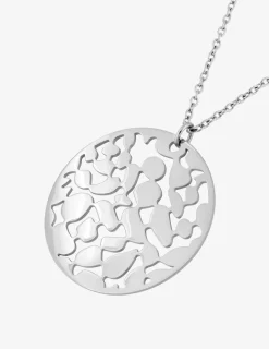 Collier pendentif en acier SO OR