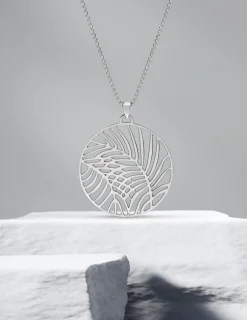 Collier pendentif en acier SO OR