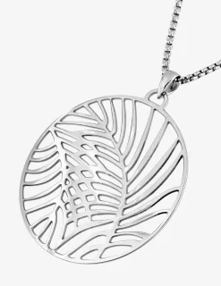 Collier pendentif en acier SO OR