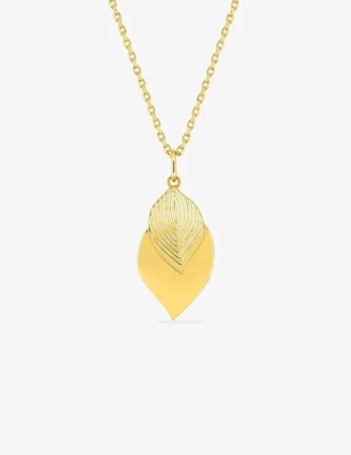 Collier plaqué or et pendentif fantaisie SO OR