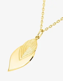 Collier plaqué or et pendentif fantaisie SO OR