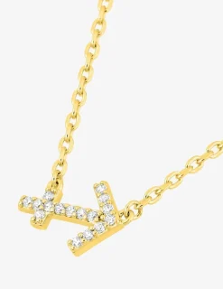 Collier plaqué or jaune, pendentif zodiaque sagittaire avec oxydes de zirconium SO OR