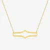 Collier plaqué or ovale fantaisie SO OR