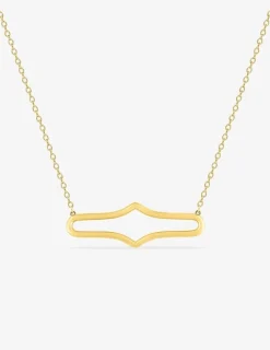 Collier plaqué or ovale fantaisie SO OR