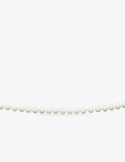 Collier "choker" or jaune 750 ‰ et perle de culture d'eau douce 5 mm SO OR