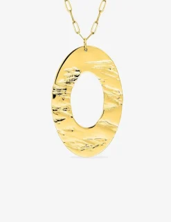 Collier sautoir acier doré SO OR