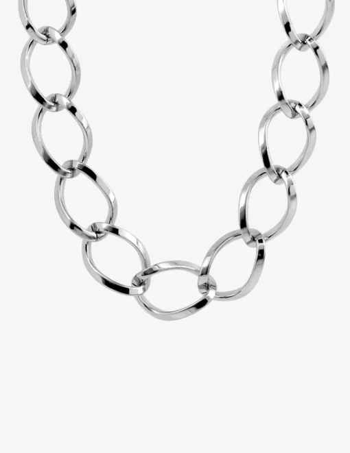 Collier sautoir acier SO OR