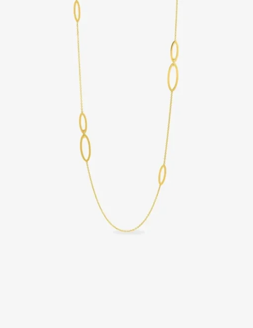 Collier sautoir or jaune 750 ‰ SO OR