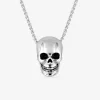 Collier tête de mort acier SO OR
