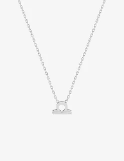 Collier zodiaque Balance argent 925 ‰ rhodié SO OR