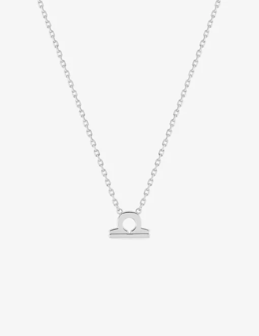 Collier zodiaque Balance argent 925 ‰ rhodié SO OR