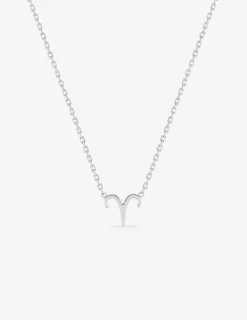 Collier zodiaque Bélier argent 925 ‰ rhodié SO OR