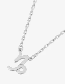 Collier zodiaque capricorne en argent 925 ‰ rhodié SO OR
