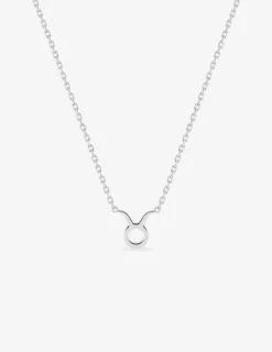 Collier zodiaque taureau en argent 925 ‰ rhodié SO OR
