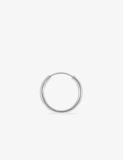 Créoles argent 925‰ 16 mm fil 2 mm SO OR