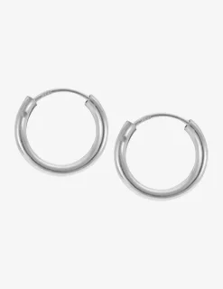 Créoles argent 925‰ 12 mm fil 2 mm SO OR